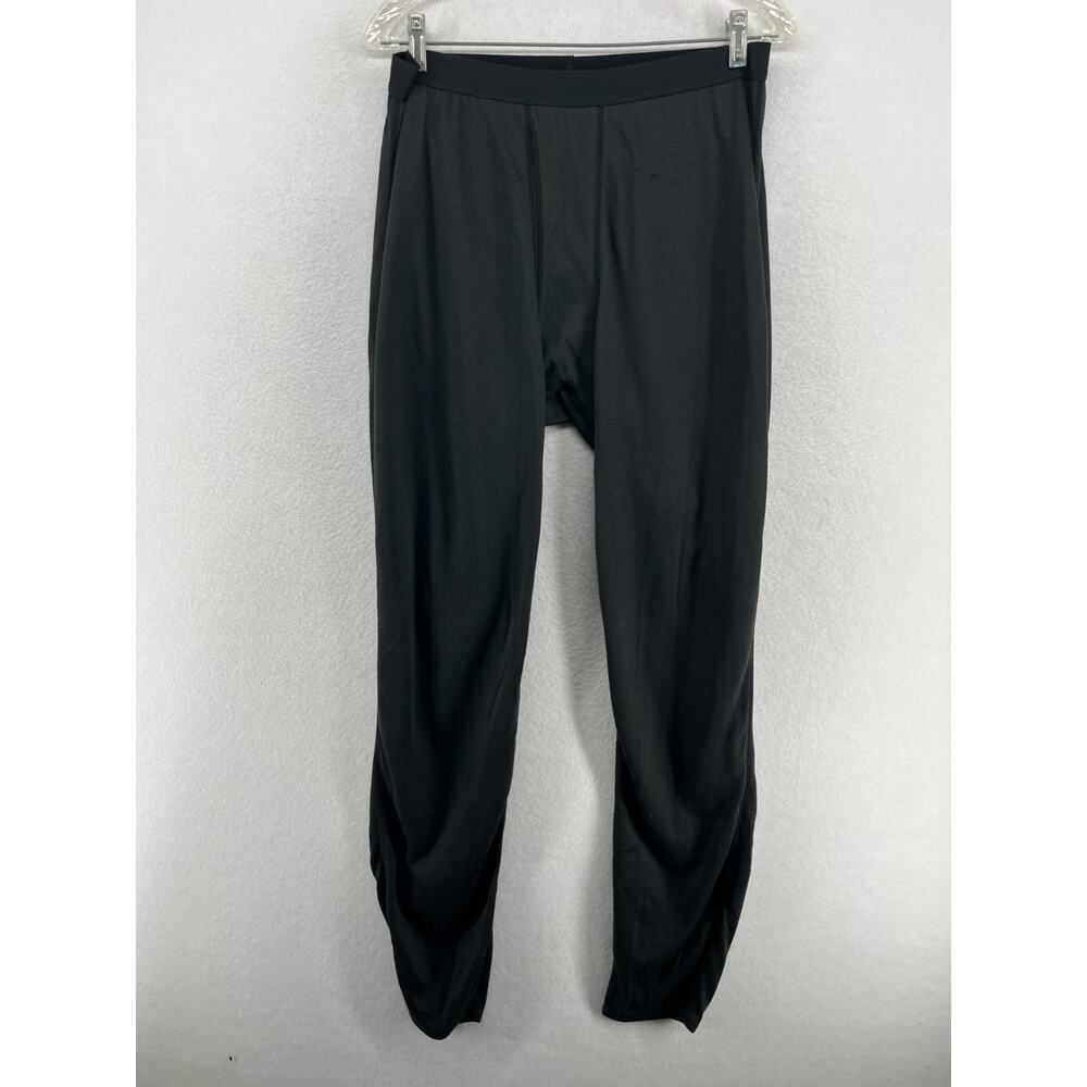 HOT CHILLYS Pants Men XL Pepper Bi-Ply Bottoms Midweight Thermal Baselayer Black